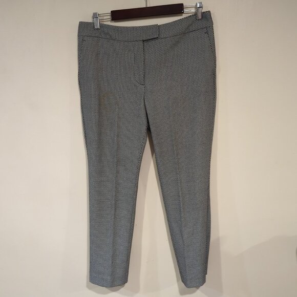 Black and white cropped pant, size 8 - Picture 1 of 5